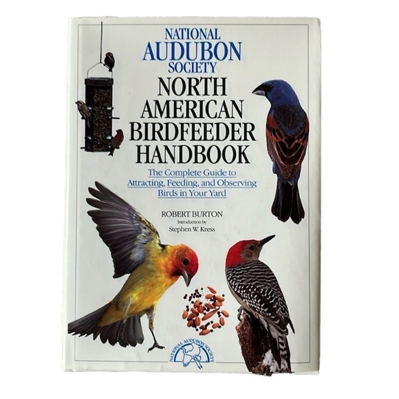 AUDUBON North American Birdfeeder Handbook 1992 First Edition Hardcover. Birding - Picture 1 of 12